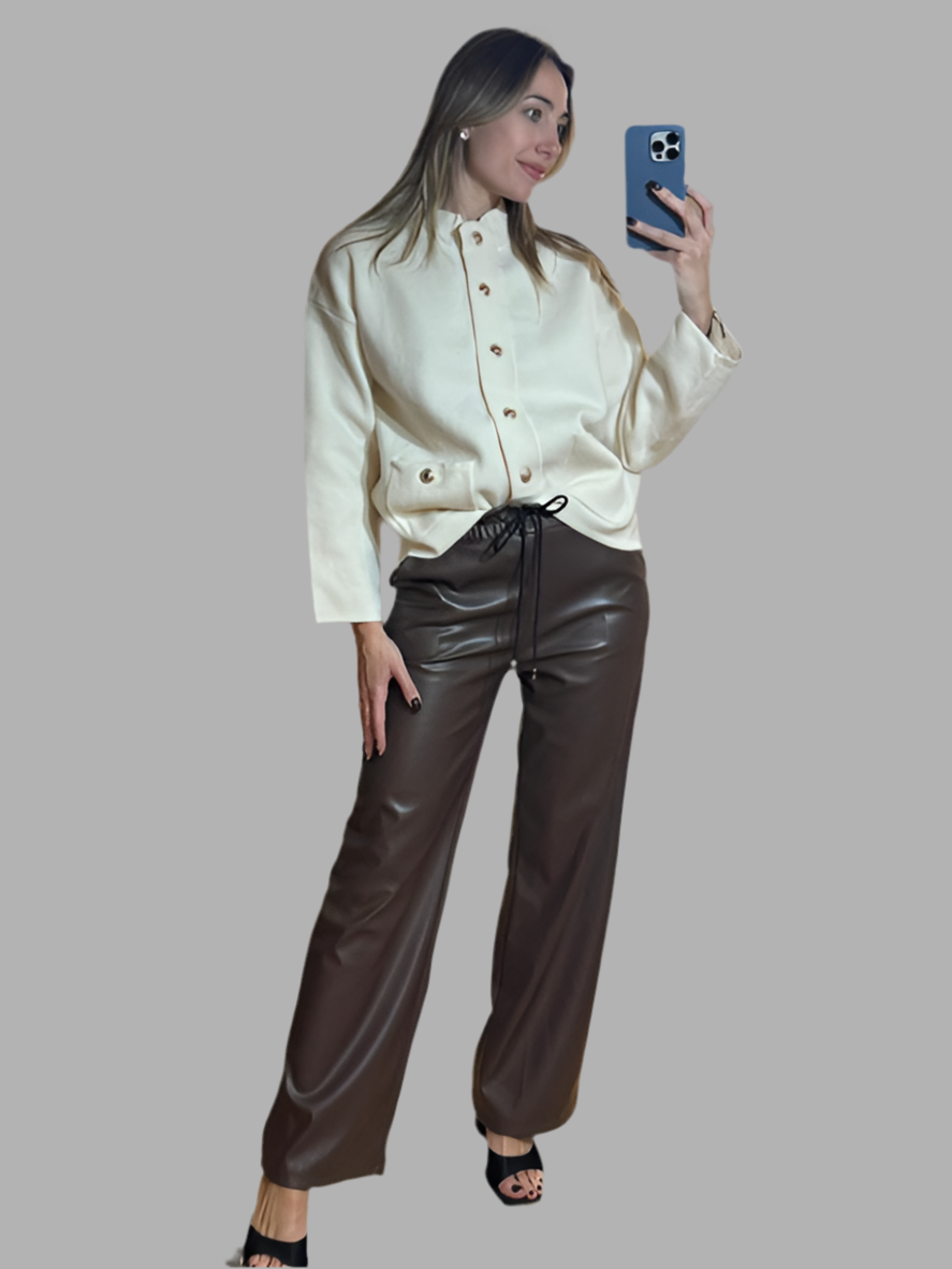 Marilia Eco Leather Pants