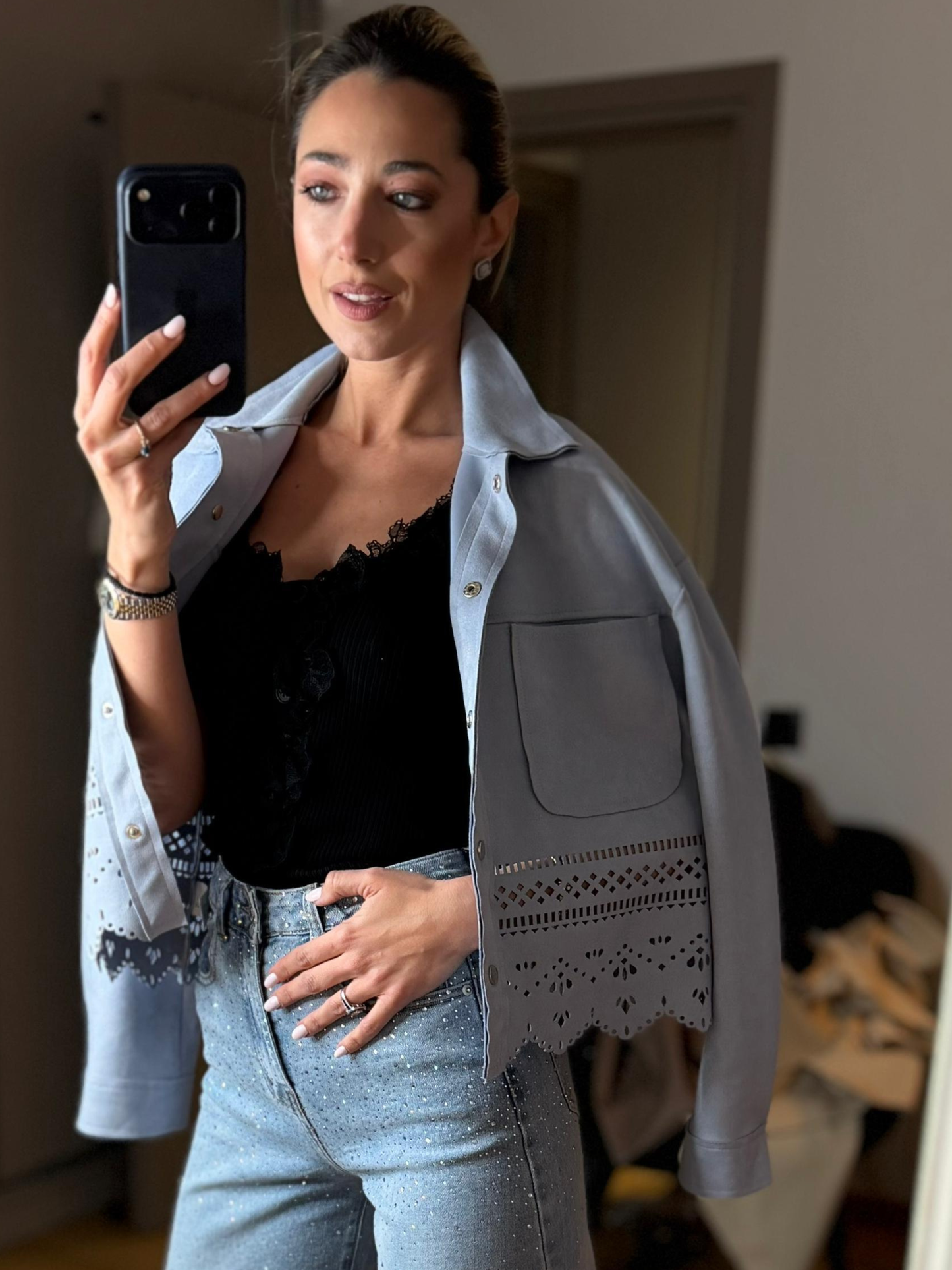 Kelly Suede Jacket