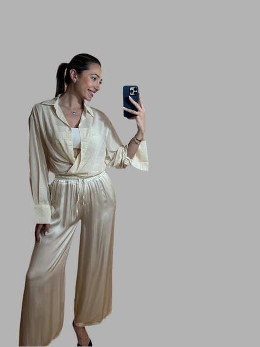 Dina Satin Trousers