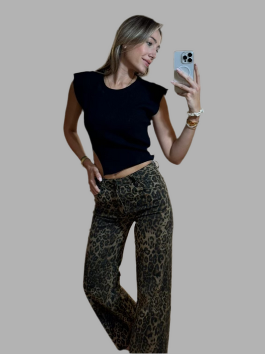 Rosalina Leopard Jeans