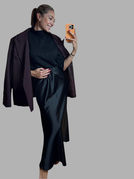 Roy Silk Skirt