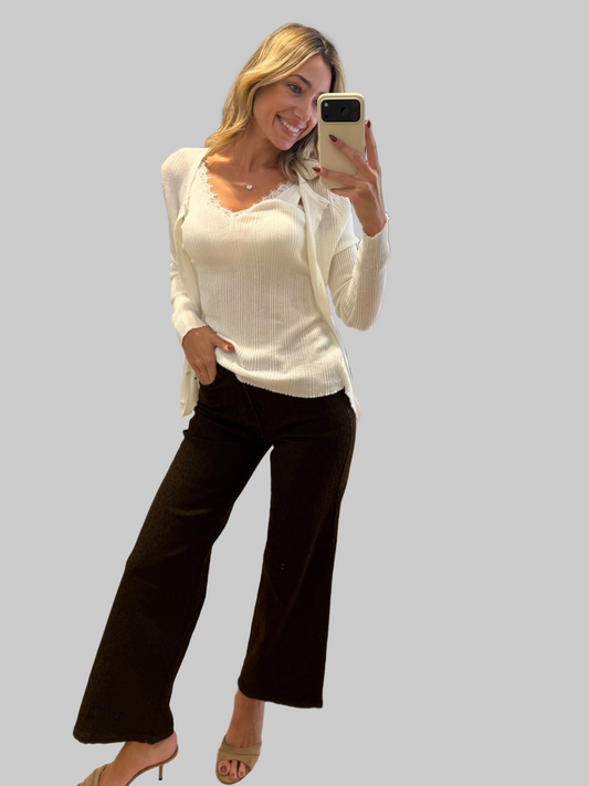 Leopard jeans