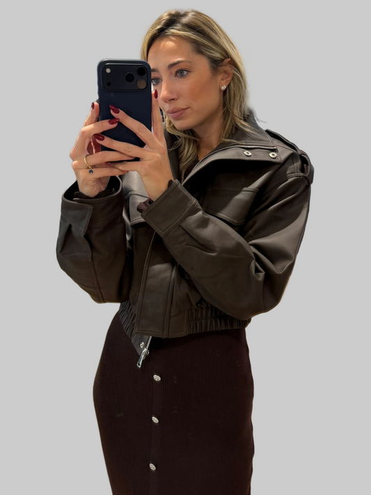 Thania leather Jacket