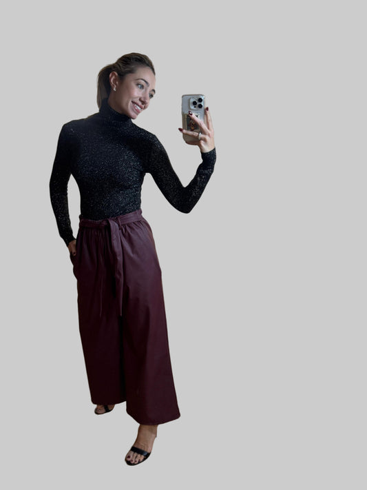 Wanda Eco Leather Trousers