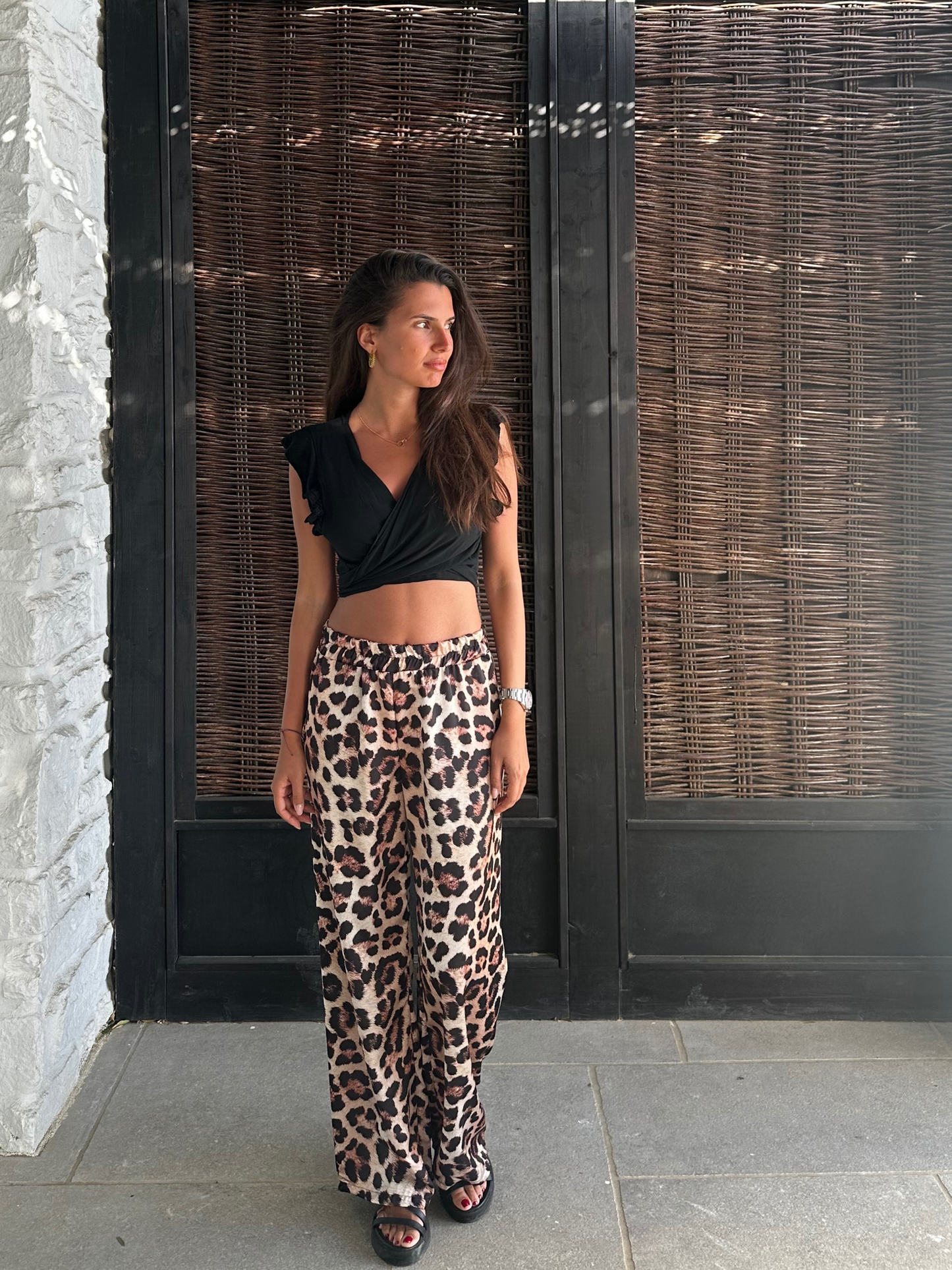 Melisa Leopard Pants