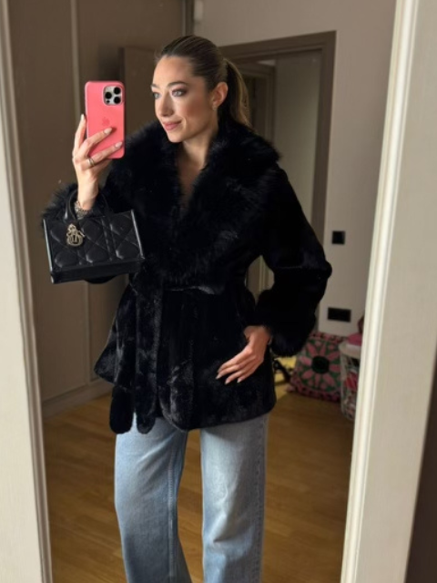 Mina Fur coat