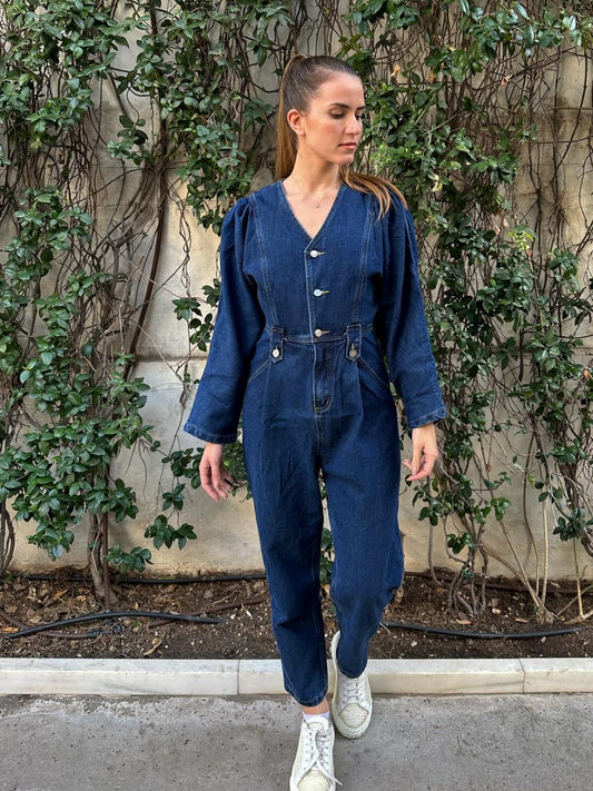 Denim jumpsuit