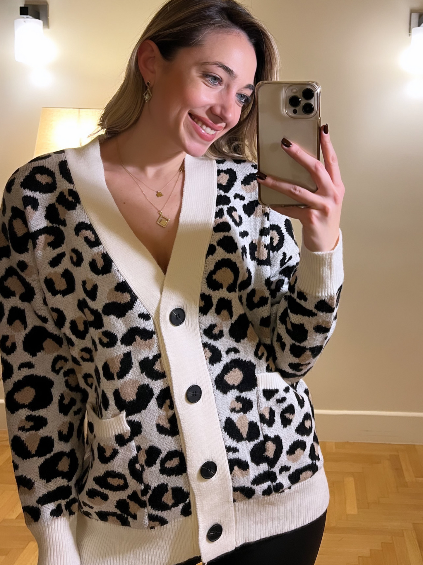 Leopard Cardigan