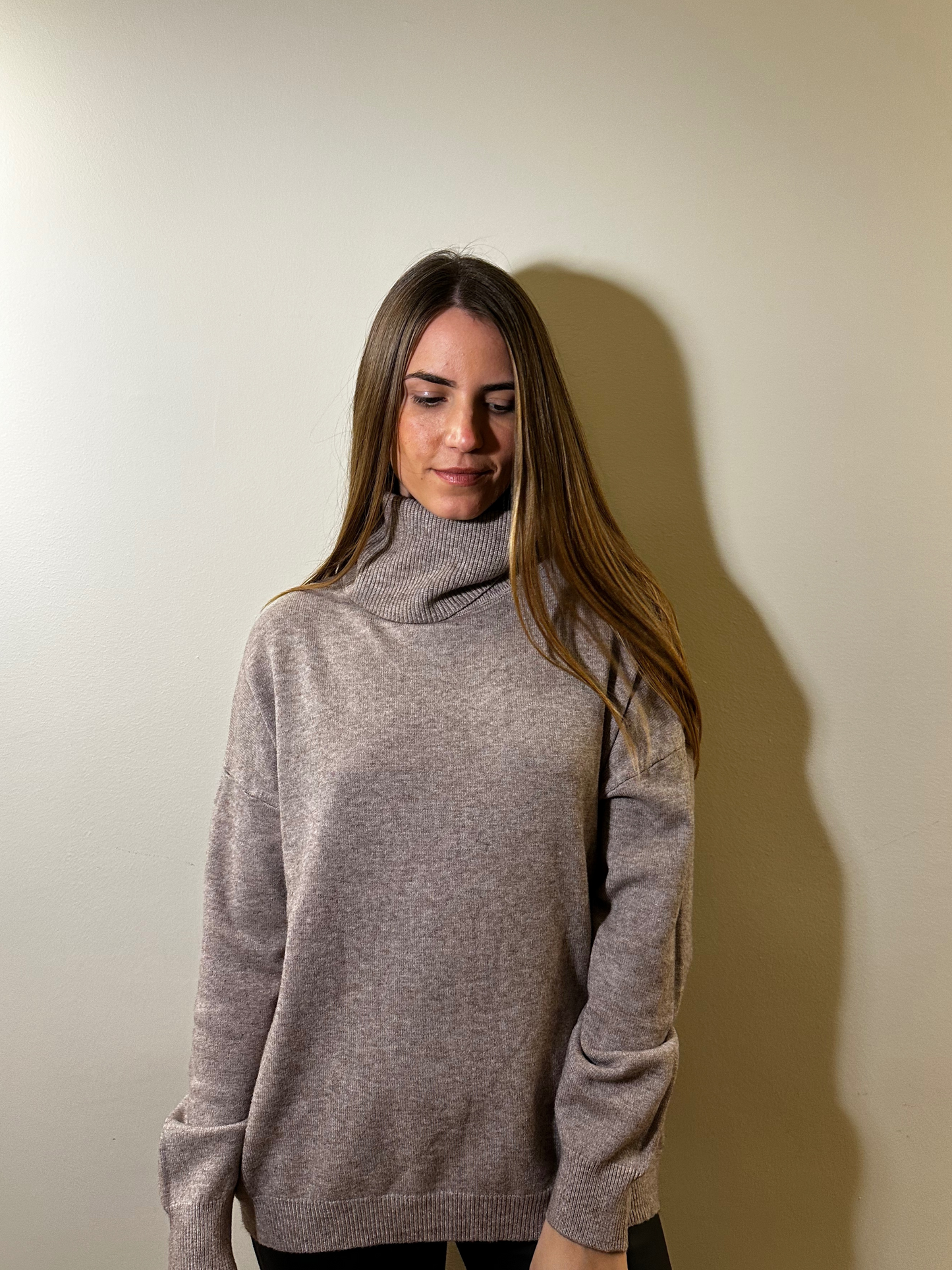 Turtle neck long sleeve